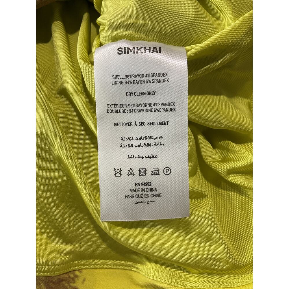 Simkhai Vibrant Luminary Print Shane Top Size XS - Picture 4 of 5